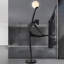 Plastique noir renforcé de fibres de verre + lampes sur pied sans verre-2102952638