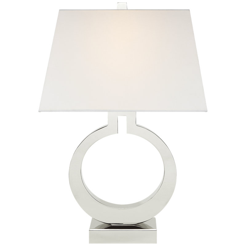 Table Lamp, 27" H x 18" W x 18" D, Crystal