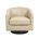 Cream Heathe Faux Leather