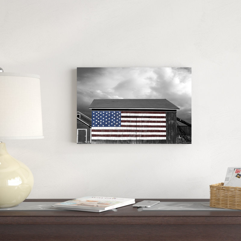 Drapeaux de nos fermiers, H 12 po x l 18 po x P 1,25 po