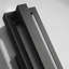 Applique murale d'extérieur à DEL en aluminium noir H 15 po