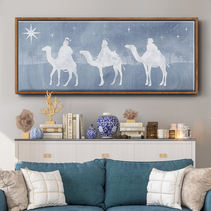 Star of Bethlehem Collection D-, toile encadrée, H 20 po x l 50 po