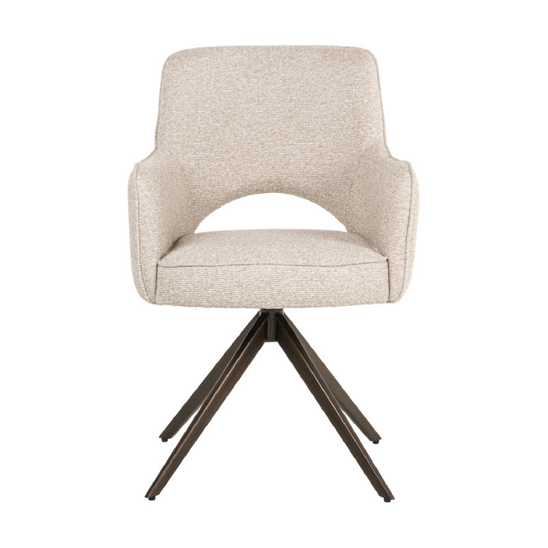 Chaise de salle à manger Ginerva, Blanc