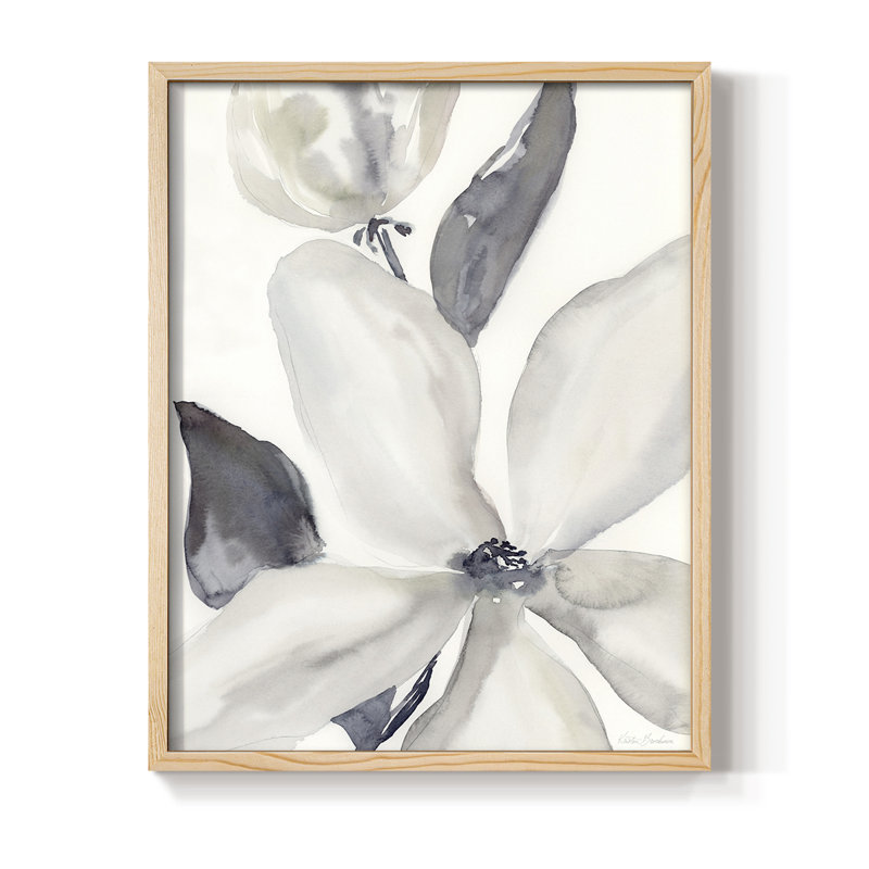 Reproduction encadrée «Day Break Bloom II» - bois massif, H 21 po x l 17 po