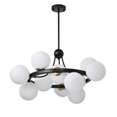 Conchetta 12 - Light Dimmable Modern Linear Chandelier