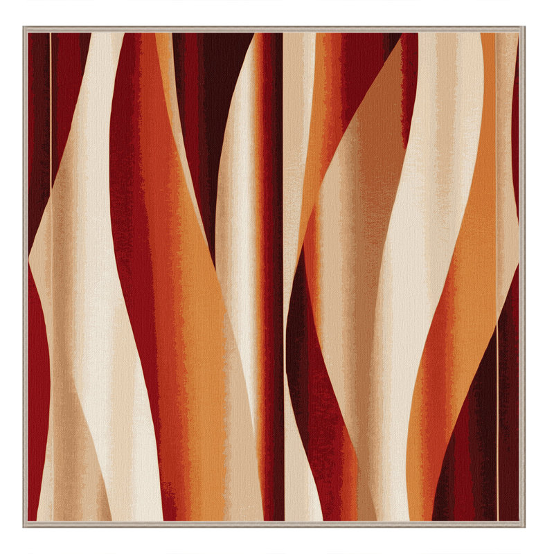 Vast Cascade Rug, Square 4'