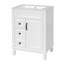 Meuble-lavabo de 24 po avec lavabo en céramique d'inspiration française et rangement intelligent pour les espaces compacts-397864618-397864596