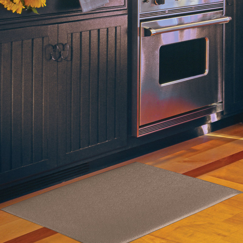 Tapis de porte confort, Rectangle 20 po x 48 po, Taupe