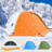 2 Person Backpacking Tent For 4-Seasons, Winter Waterproof Tent, Lightweight Camping Gear For Backpacking, Easy Set Up Cold Weather Essentials-120190248