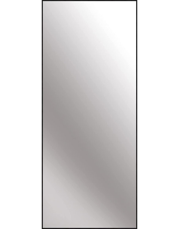 nielsen Almeria Aluminium Wall Mirror, 170cm H x 70cm W, Black