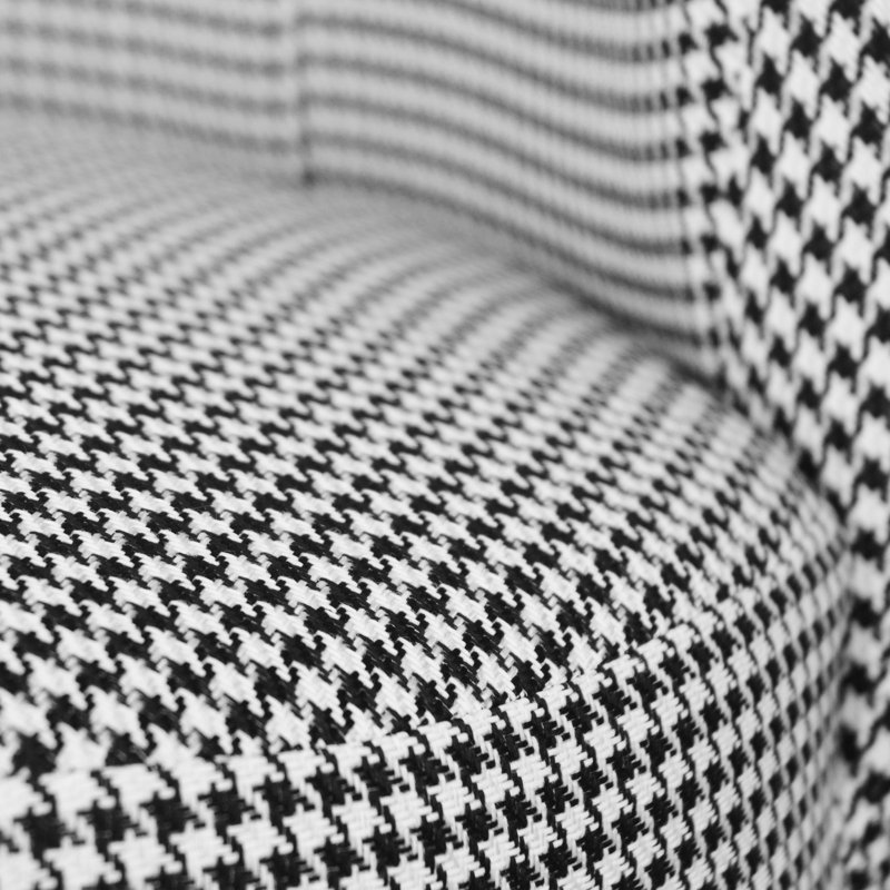 Vintage Upholstered Barrel Chair