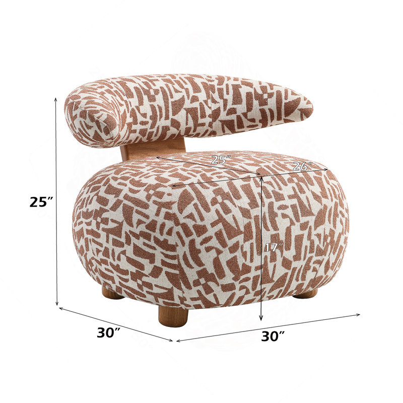 Fauteuil d'appoint Lynn
