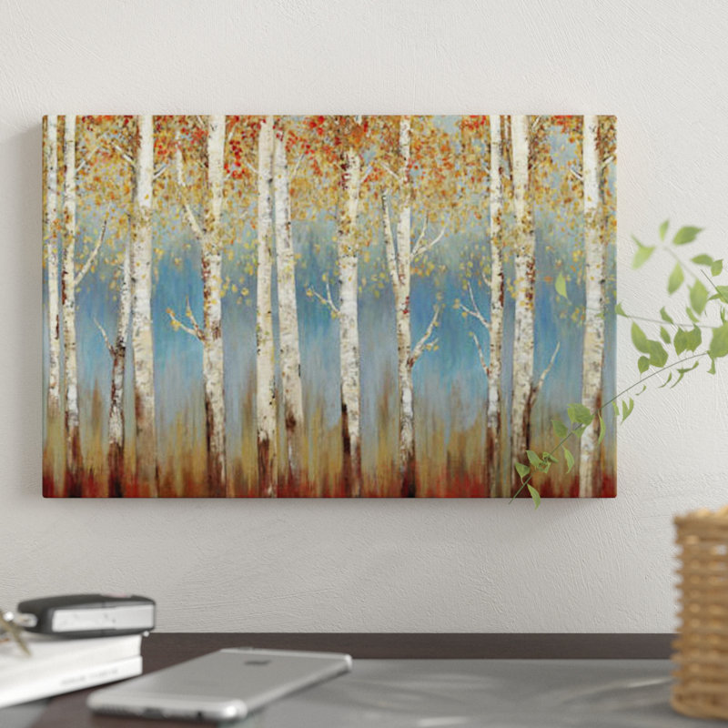 «Falling Embers I», reproduction sur toile, H 18 po x l 26 po x P 1,5 po, Toile tendue