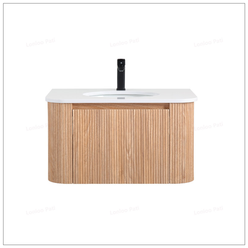 Meuble-lavabo flottant 30 po avec lavabo intégré, 30"