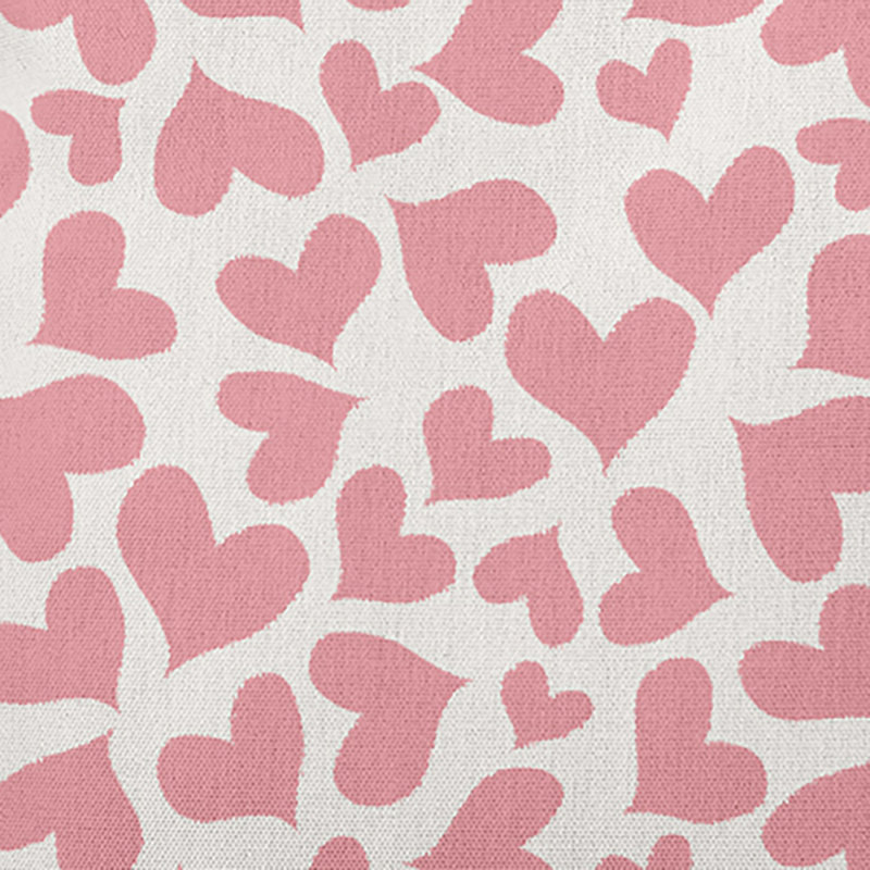 Housse et insert de coussin carré en polyester , 20 po x 20 po, Glaçage rose
