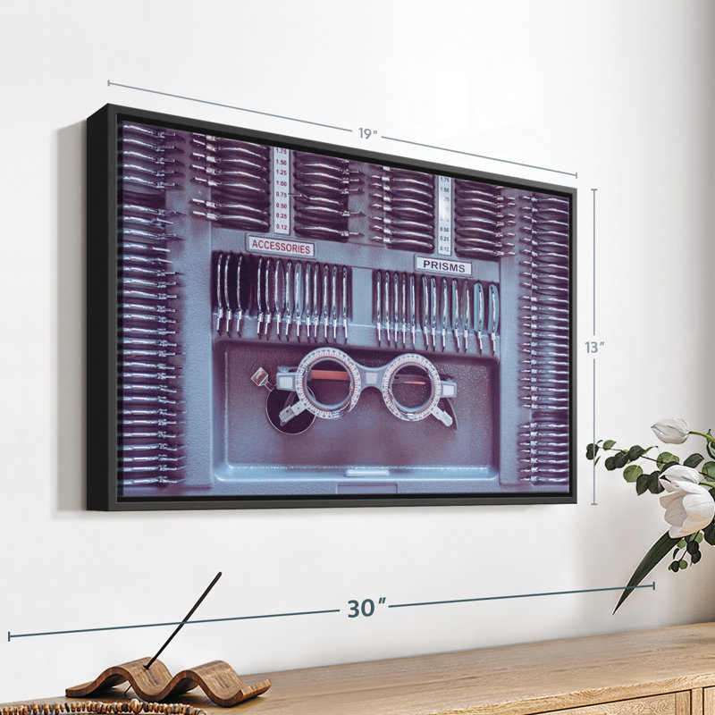 Impression sur toile Optometrist, H 13 po x l 19 po