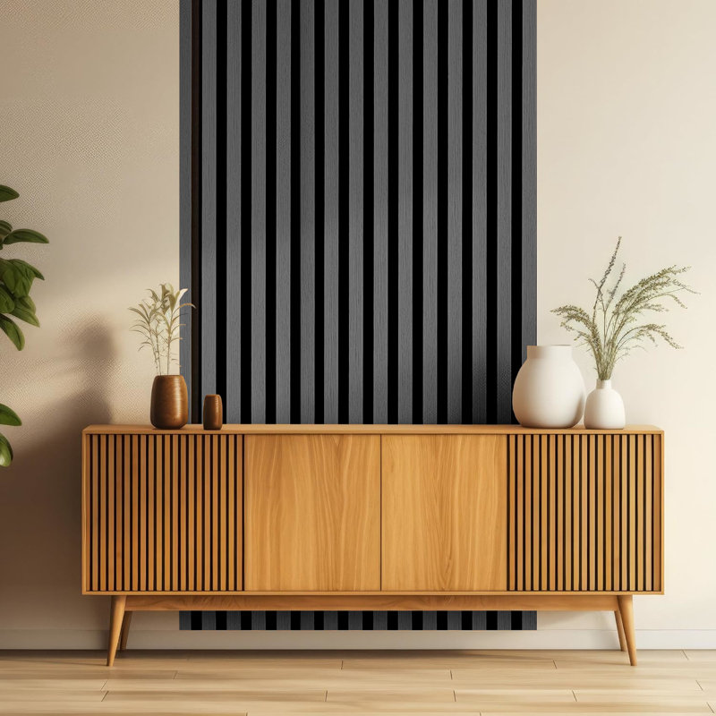 Elijahjuan 3D Wall Panel Acoustic, 300cm H x 60cm W