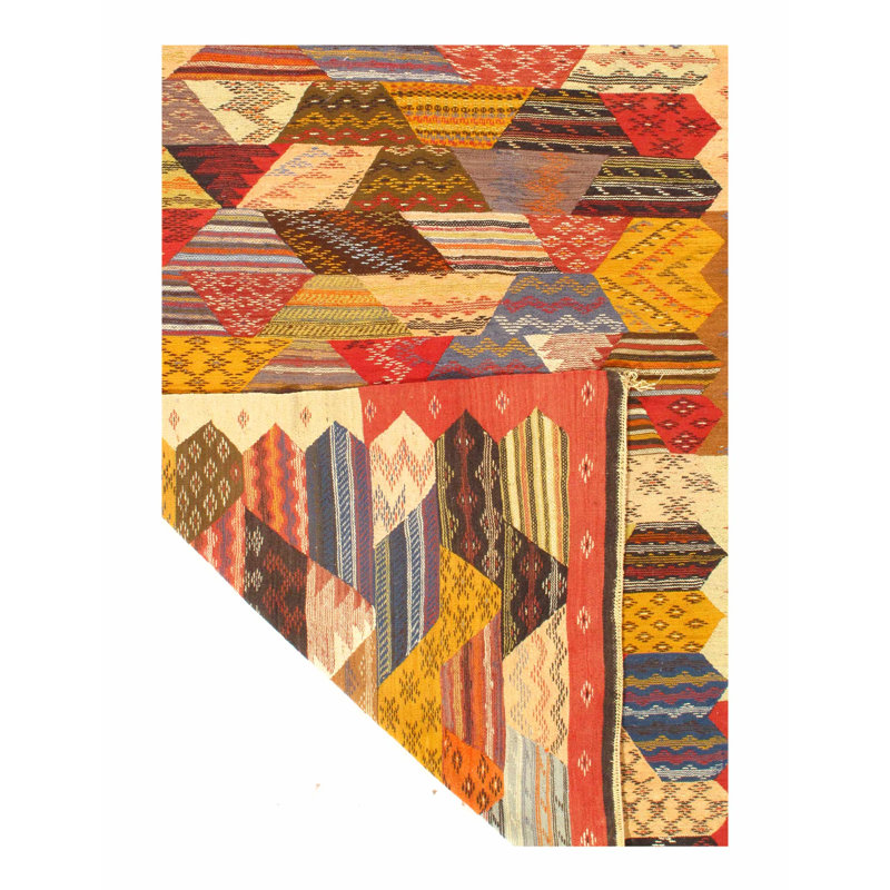 Tapis unique rouge 4 pi 11 po x 8 pi 2 po Ketchum