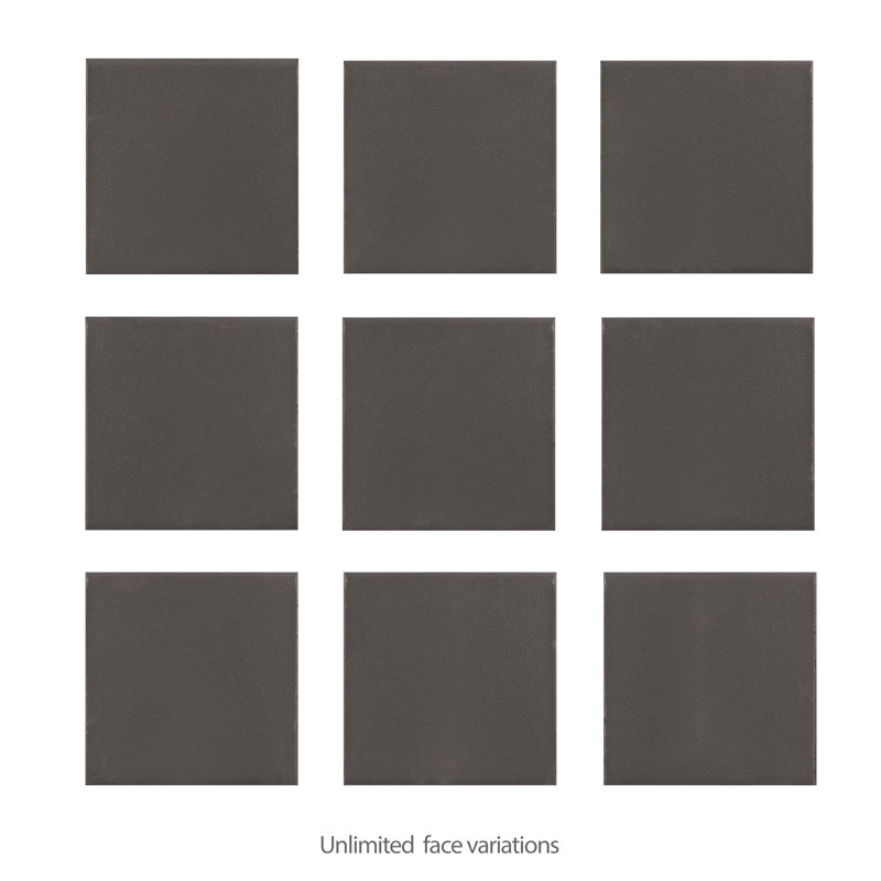 Quarry 8" x 8" Ceramic Klinker Wall and Floor Tile