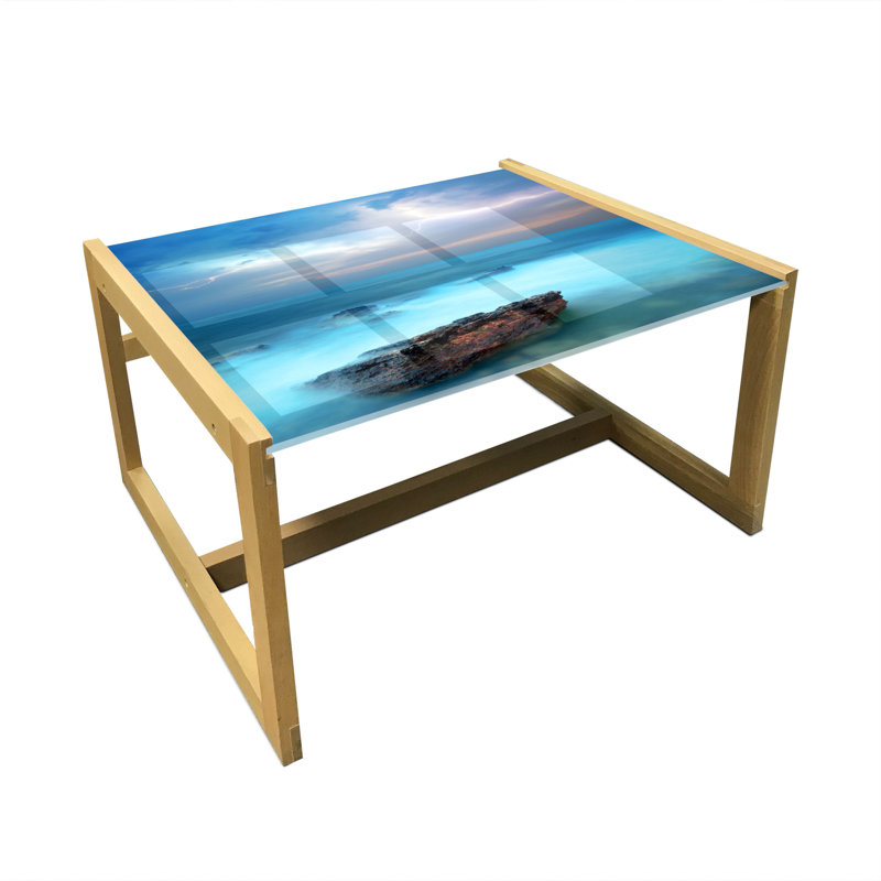 Jamoria Sled Coffee Table, 62cm H x 74cm W x 40cm D