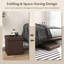 Repose-pieds en cuir Ellasyn-947955022