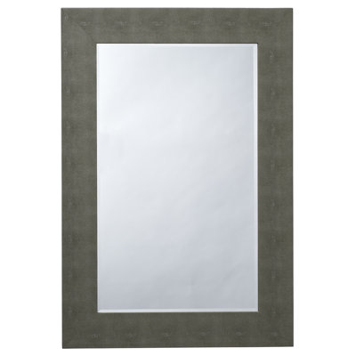 Structure Mirror Leather Mirror