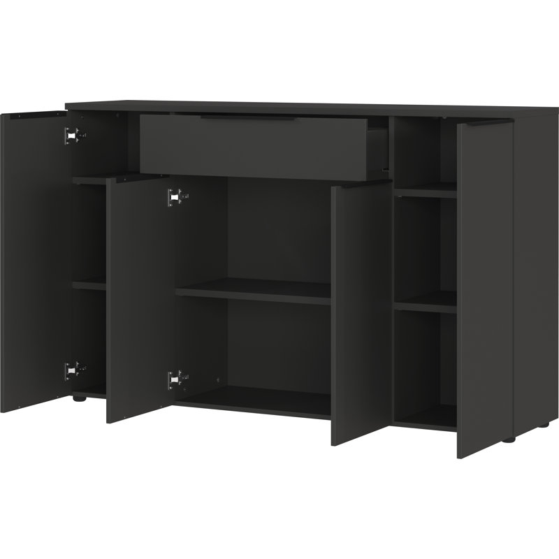 Mastandrea 101cm Sideboard, Graphite