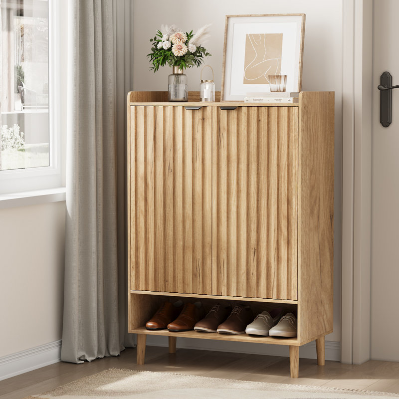 24 Pair Shoe Storage, Beige