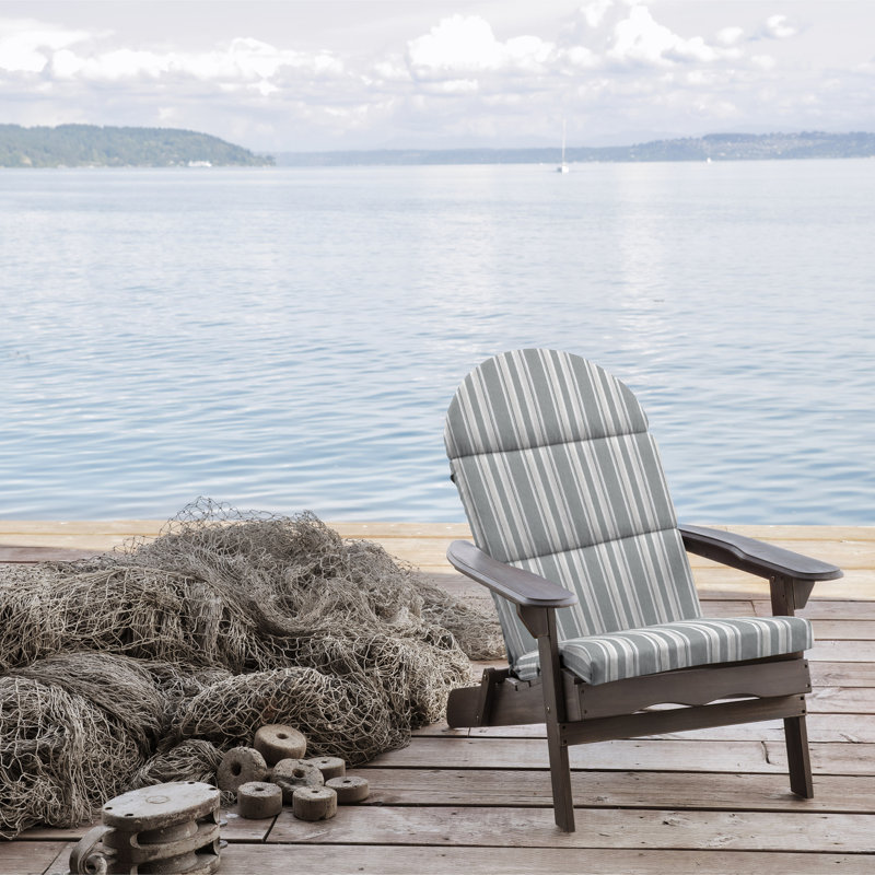 Coussin de chaise Adirondack d'extérieur 2,5 "Arte Selections Oceantex, Galet