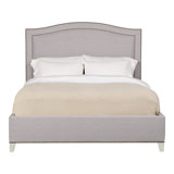 Caroline/Casey Queen Upholstered Low Profile Panel Bed