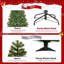 Arbre de Noël vert pin artificiel cachemire-268154316