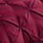 Bedsure Queen Burgundy Pintuck Bed-in-a-Bag - Linen Pinch Pleat Comforter Set with Sheets, Pillowcases & Shams (Set of 7)-105523204-128876095