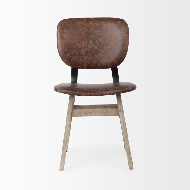 Chaise de salle à manger rembourrée Bagwell