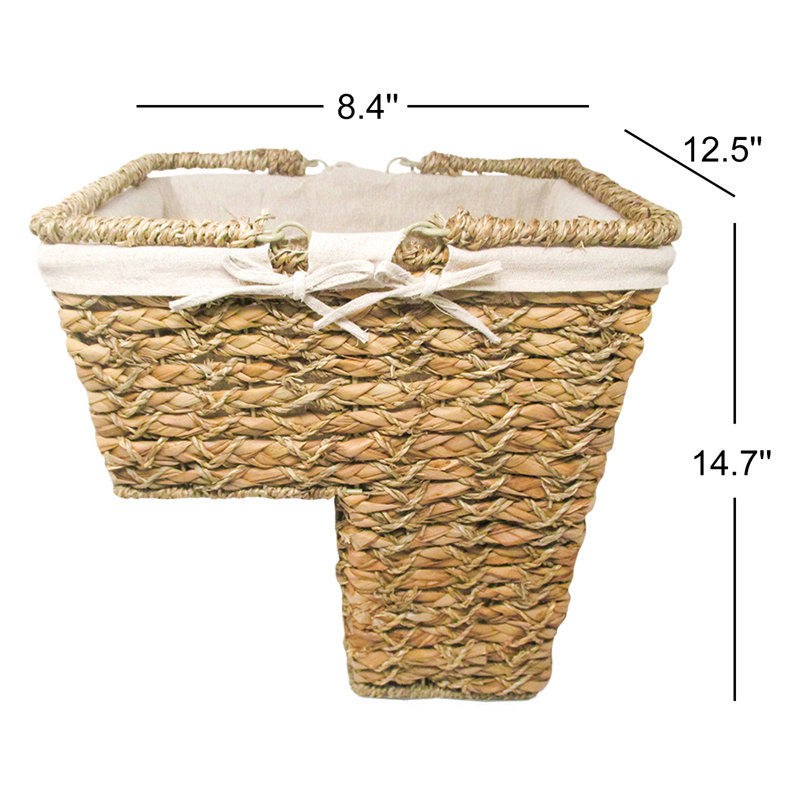 Bay Isle Home™ Seagrass Decorative Basket, Brown
