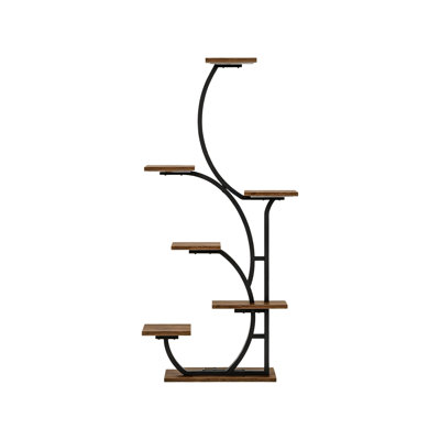 Multiple Plants Metal Flower Display Shelves Plant Rack Holder