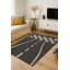 Tapis gris tissé Mosso-766533609