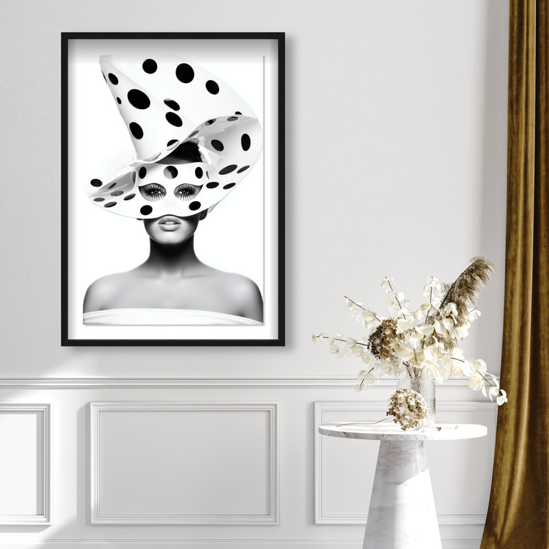 Spotted Sovereign Print by Oliver Gal, 25.5"H x 17.5"W, Black Shadowbox