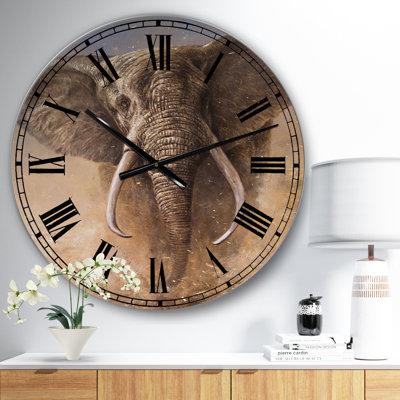 Grande horloge murale d'Afrique