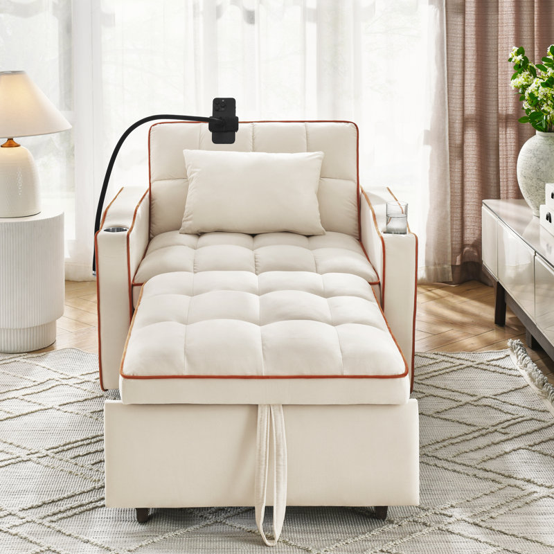 Canapé-lit convertible, Beige