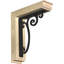 Avery 8" Single Brace Ironcrest Bracket-108920229-108920231