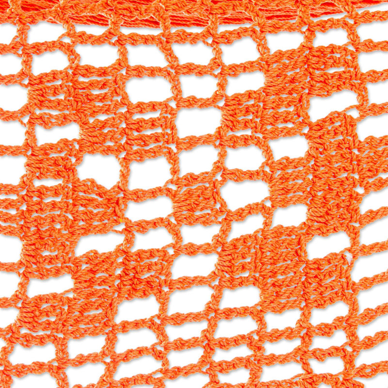 Hamac Dakota Fields en ambre et corde de coton (triple), Orangé, l 79 po x L 79 po
