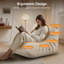 Fauteuil à billes sans accoudoirs, canapé et méridienne en mousse à mémoire de forme, canapé au coin du feu, fauteuil à billes avec compression-115604635