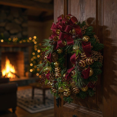 Jhamal 26 " Handmade Wreath