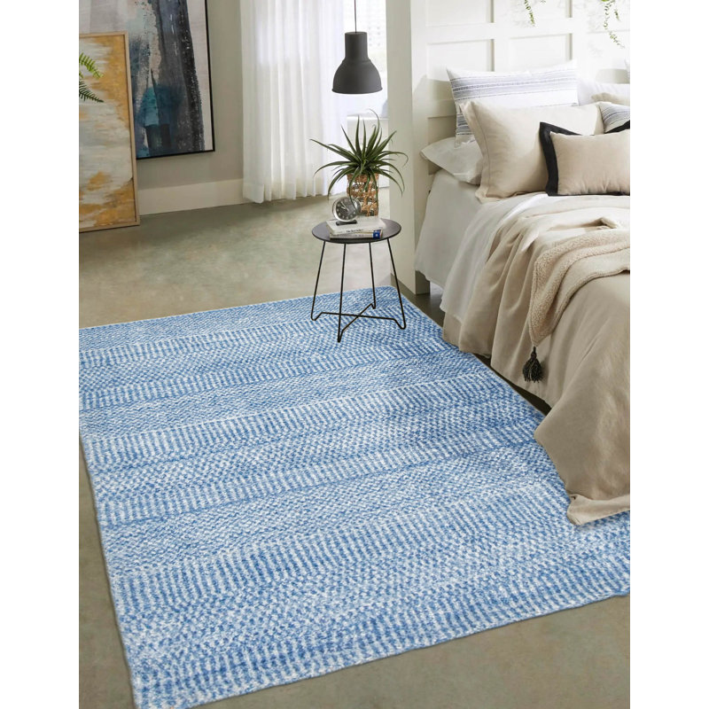 Tapis bleu perle 2 pi 0 po x 3 pi 0 po