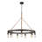 Davy 9 - Light Dimmable Wagon Wheel Chandelier-467852802-467852803
