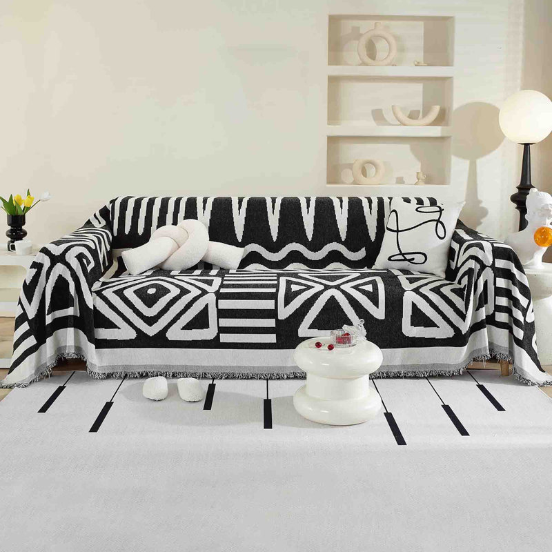 Sofa Slipcover, Black