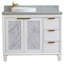 Ensemble de meuble-lavabo simple 43 po avec miroir Schreck-507035963-507035964