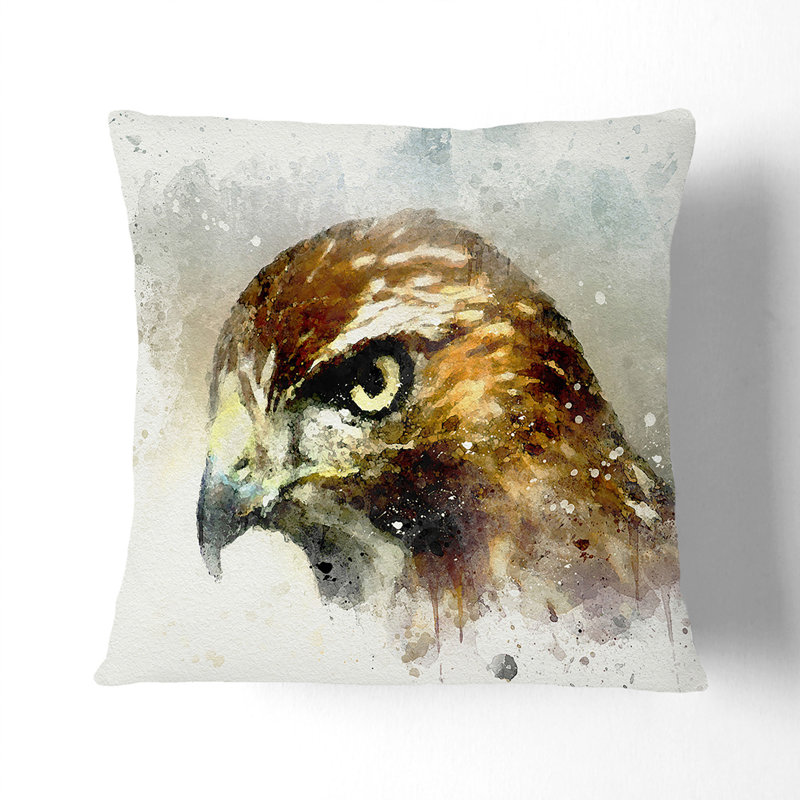 Square Throw Cushion, Black, 55cm H x 55cm W x 20cm D