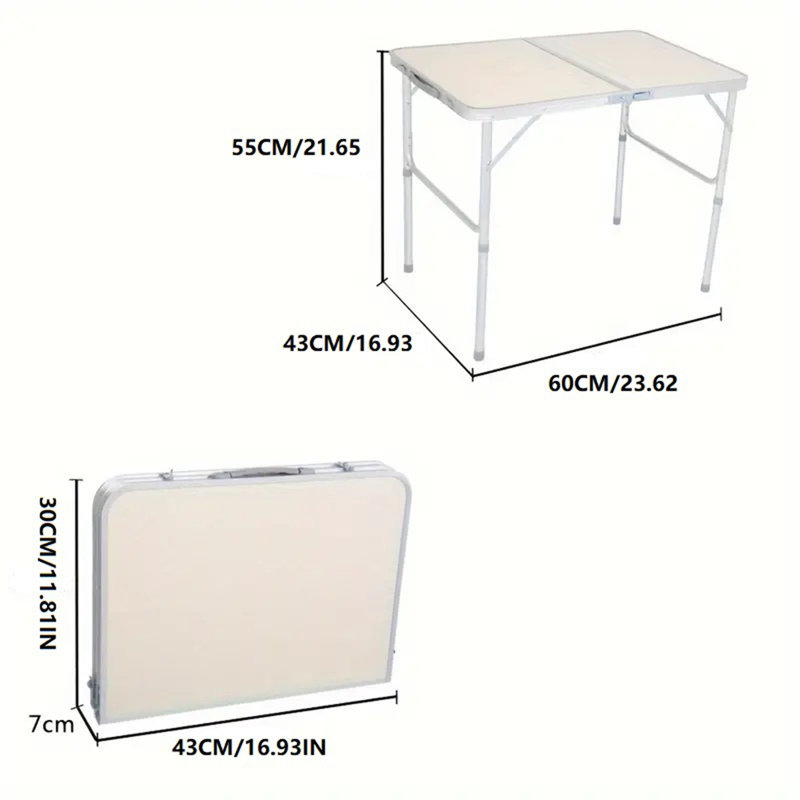 Petite table pliante d'extérieur