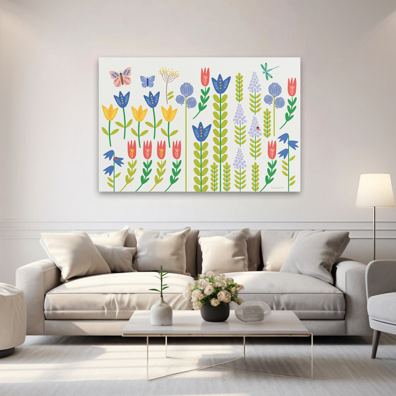 Blooms Blossoms - Time To Bloom I, H 40 po x l 60 po